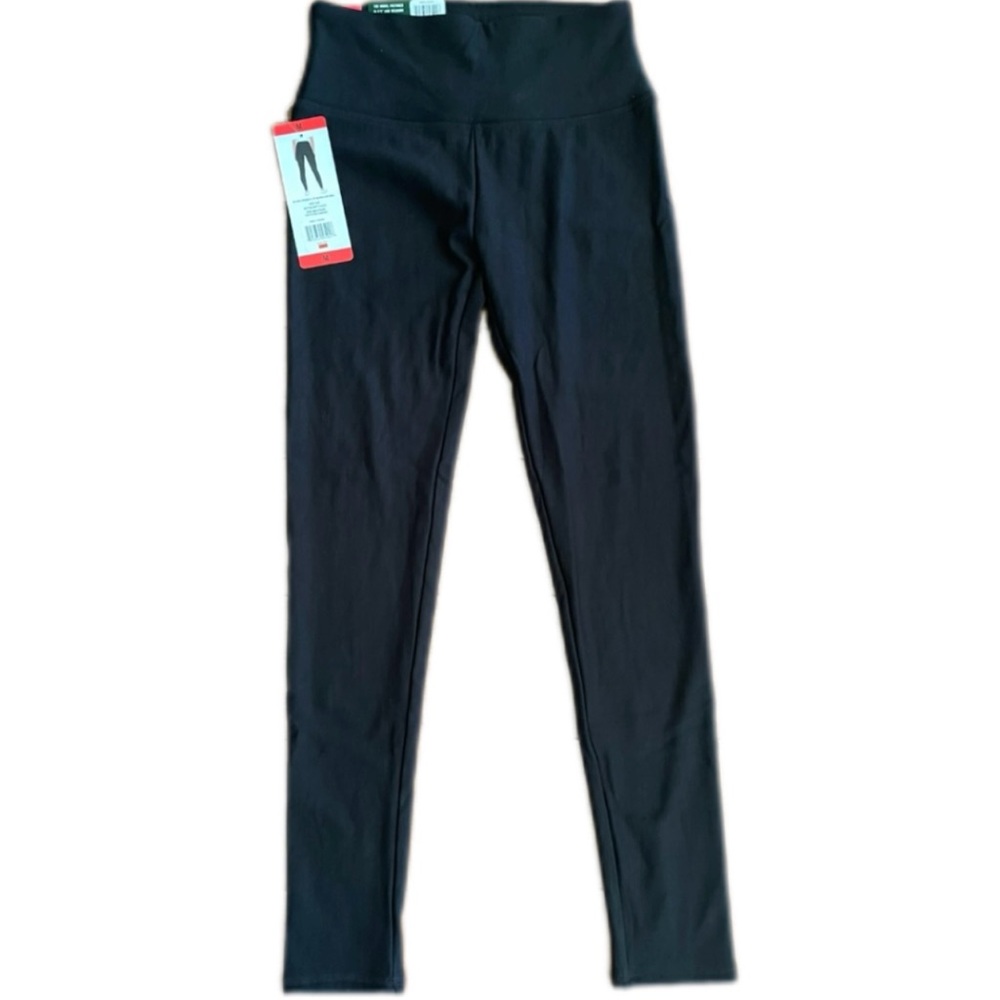 NWT Orvis Women’s Black High Rise Cozy Lined Leggings Butter Soft Fleece Medium - Picture 5 of 11